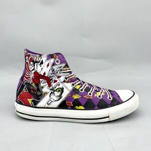Converse Harley Quinn DC Comics Mens 8 Chuck Taylor All Star Joker High Top